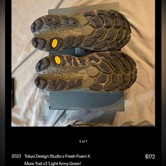 Tokyo Design Studio x New Balance Fresh Foam X More Trail v3 US 13 Sneakers - Picture 4 of 7